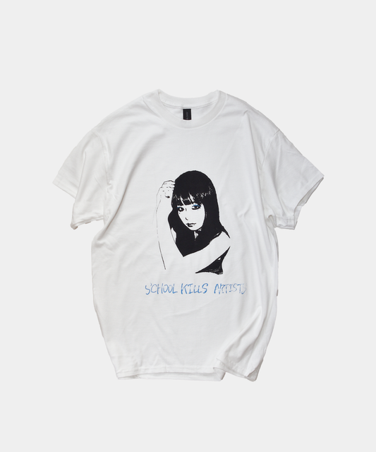 落書きTシャツ　ホワイト
